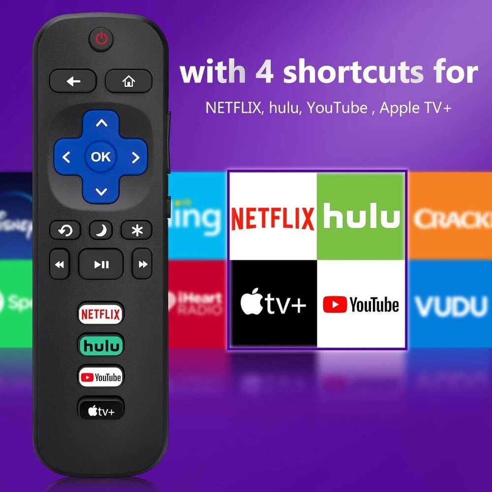 Universal Black Remote Control Set - 2 Pack - Picture 3 of 8